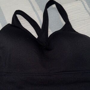 Victoria's Secret Black Padded Sports Bralette